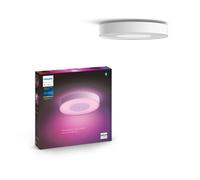 Philips Lámpara techo LED inteligente Hue Infuse 52W 3450 lm blanco/colores Alexa/Google negro Ø42,5