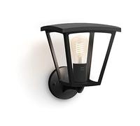 Philips Hue Inara Aplique LED Exterior Inteligente Vintage Blanca, 550 lm | Incluye Bombilla Vintage de Luz Blanca Cálida Regulable, Control por App y Voz, Compatible con Alexa, Google y Apple Home