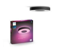Philips Hue Infuse M Lámpara LED de Techo Inteligente Regulable, Negro | 33.5, Hasta 2350 lm, Luz Uniforme Blanca y de Colores, Control por App y Voz, Compatible con Alexa, Google y Apple Home