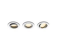 Empotrable milliskin hue ambiance redondo blanco & bt pack triple