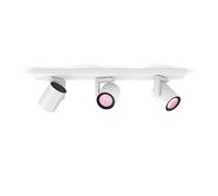 Philips Hue - Lámpara inteligente, Hue Argenta, Foco LED Inteligente, Luz Blanca y de Color, Compatible con Alexa y Google Home, Color Blanco con Negro