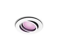 Philips Hue - Lámpara inteligente, Hue Centura, Foco Empotrable LED Inteligente, Luz Blanca y de Colores, Compatible con Alexa y Google Home, Color Blanco