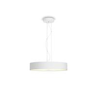 Philips Hue - Lámpara inteligente, Hue Fair, Lámpara Colgante LED Inteligente, Luz Blanca de cálida a fría, Compatible con Alexa y Google Home, Color Blanco