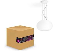 Philips Hue - Lámpara inteligente, Hue Flourish, Lámpara Colgante LED Inteligente, Luz Blanca y de Colores, Compatible con Alexa y Google Home, Color Blanco