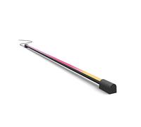 Philips Hue - Lámpara inteligente, Hue Play, Tubo de Mesa LED Inteligente, Luz Blanca y de Colores, Compatible con Alexa y Google Home, Color Negro- 125cm