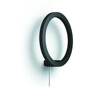 Philips Hue - Lámpara inteligente, Hue Sana, Aplique LED Inteligente, Luz Blanaca y de Colores, Compatible con Alexa y Google Home, Color Negro