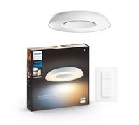 Philips Hue - Lámpara inteligente, Hue Still, Lámpara de Techo LED Inteligente, Luz Blanca de cálida a fría, Compatible con Alexa y Google Home, Color Blanco