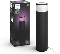 Philips Hue - Lámpara inteligente Sobremuro Hue Calla, de Exterior LED Inteligente, 8W, Luz Blanca y de Colores, Conexión de baja tensión, Compatible con Alexa y Google Home, Color Negro (extensión)