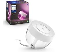 Philips Hue - Lámpara led inteligente, Hue Iris, Lámpara de Mesa LED, Luz Blanca y Luces de Colores, Compatible con Alexa y Google Home, Color Blanco