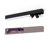 Philips Hue downlight LED Centris negro de 3 luces RGB CCT