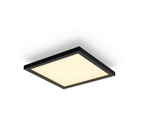 Philips Hue Luz De Plafón Panel Cuadrado Aurelle Negro