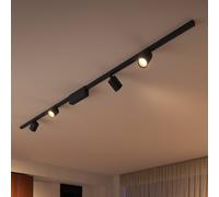 Philips Hue Perifo sistema de riel 4 focos negros