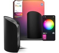 Philips Hue Play Bañador de pared inteligente, negro, luz blanca y de color con tecnología ColorCast, compatible con Bluetooth, control por voz con Alexa, Apple Home y Google Assistant, paquete de 1