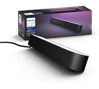Philips Hue Play Extensión de Barra de Luces LED Inteligentes TV Negro | Sincroniza Luz Blanca y de Colores con TV, Cine y Gaming, Control por App y Voz, Compatible con Alexa, Google y Apple Home