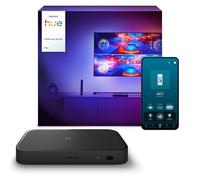 Philips Hue Play HDMI Sync Box 8K - Sincroniza hasta 10 Luces Hue con Tus Videojuegos, películas y música - Requiere Hue Bridge - Soporta Dolby Vision HDR10+ - Control con la aplicación Hue