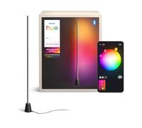 Philips Hue Play Lámpara de Pie, LED RGBWWIC, 122 cm, Tecnología Gradient, Luz Inteligente Regulable, Alexa, Google Home, Apple Home, TV Sync Requiere Hue Bridge y Sync Box (Se Venden Aparte)