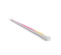 Philips Hue Play Tubo de Luz LED Inteligente TV de Mesa, 125cm, Blanco | Sincroniza con Pantalla ≥ 60", Luz Blanca y de Colores, Compatible Alexa, Google y Apple Home, Gaming y Cine en Casa