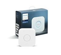 Philips Hue - Puente Philips Hue, Accesorio para bombillas y lámparas inteligentes Hue, Compatible con Alexa y Google Home