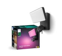 Philips Hue Secure - Cámara de Vídeo Vigilancia con Foco LED, resolución 1080p, Ideal para Exterior, fácil instalación, Audio bidireccional, Funciona con App