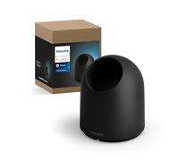 Philips Hue Secure Soporte de Mesa para Cámara de Vigilancia, Blanco | Diseñado para Cámaras de Seguridad con Cable, Con peso para Dar Estabilidad, Oculta los Cables para una Apariencia Impecable