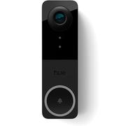 Philips Hue Secure Wired Video doorbell, 2K Resolution, Wide Angle, Notification triggering, Seamless Integration with Lights, Two-Way Audio, Colour-Fast, Infrared Night Vision, Black