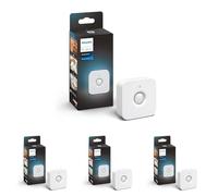 Philips Hue - Sensor de Movimiento, Accesorio para Bombillas y lámparas Inteligentes Hue, Compatible con Alexa y Google Home (Paquete de 4)
