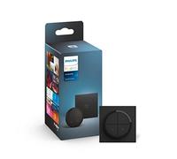 Philips Hue Tap Dial Switch, control inteligente de la iluminación, negro, Automatización de la iluminación interior del hogar, escenas, ambiente y regulación.