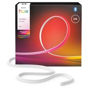 Philips Hue Tira de Luces LED Inteligente con Microleds OmniGlow de 5 metros, 4500 lm, color y ambiente vibrante, iluminación interior flexible, luz uniforme, recortable, control por aplicación y voz