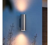 Philips Hue Appear Aplique LED Exterior Inteligente Color 1180lm Acero | Luz Blanca y de Colores Regulable, Control por App y Voz, Compatible con Alexa, Apple y Google Home, Resiste a la Intemperie