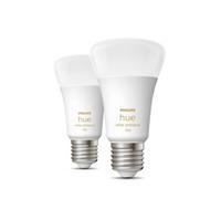 Philips Hue White ambiance Bombilla inteligente A60 - E27 - 1100 (paquete de 2)