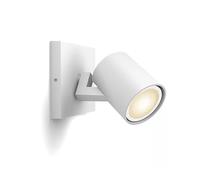 Philips Hue White Ambiance Runner 1 foco + regulador de intensidad blanco, incluye 1 bombilla LED GU10 de 5 W, regulable, todos los tonos de blanco, controlable mediante aplicación,