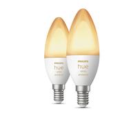 Philips Hue White Ambiance Vela - Bombilla inteligente E14 - (paquete de 2)