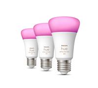 Philips Hue White and Color ambiance Bombilla inteligente A60 - E27 - 800 (paquete de 3)
