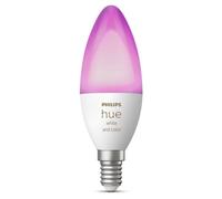 Philips Hue - Bombilla LED Inteligente, B39 casquillo E14, Luz Blanca y de Colores, 5.3W 470 Lumens, Compatible con Alexa y Google Home