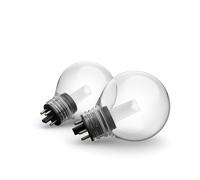 Philips Hue White & Color Ambiance Bombilla Globo Festavia, Pack De 2 (repuesto)