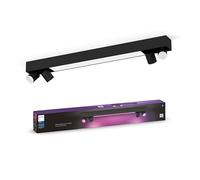 Philips Hue downlight LED Centris negro de 4 luces RGB CCT