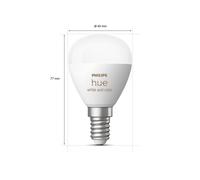Philips Bombilla LED inteligente White&Color E14 5,1W 470 lúmens Luz blanca y colores Pack de 2