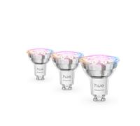 Philips Hue White & Color Ambiance Essential GU10 - foco inteligente - 345 lm - 4,7 W - pack de 3