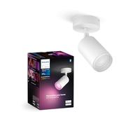 Philips Hue White & Color Ambiance Fugato Spot 1 flg blanco 1x350lm, regulable, 16 millones de colores, controlable mediante app, compatible con Amazon Alexa (Echo, Echo Dot)