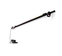 Philips Hue White & Color Ambiance Kit Perifo base de pared recto (2 foco, 1 tubo de luz compacto) - Negro