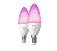 Philips Hue White & Color Ambiance Paquete doble E14