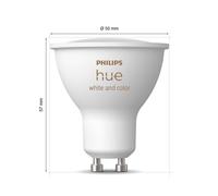 Philips Hue White & Colour Ambiance Bombilla reflectora LED GU10 4,2 W