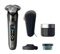 Philips i9000, Afeitadora Eléctrica Hombre, Máquina de Afeitar Barba en Seco y Mojado, Tecnología SkinIQ, Base de Carga, Recargable, Estuche de Viaje, Centro de limpieza, X9002/30