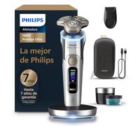 Philips i9000 Prestige Ultra, Afeitadora Eléctrica Hombre, Máquina de Afeitar Barba en Seco y Húmedo, Tecnología SkinIQ Pro, Base de Carga, Recargable, Estuche Premium, Centro de limpieza, XP9404/31