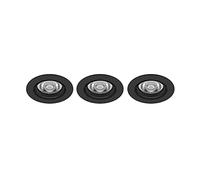 PHILIPS Impala Foco Empotrable - Blanco, 6W 2000-2700 Kelvin, 25.000 horas, Regulable, Fuente de Luz Incluida, Paquete de 3