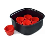 Philips Kit De Accesorios HD9956 00 7000 SERIES Formato Familiar Negro Y Rojo