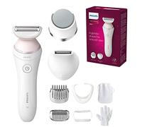 Philips Lady Shaver Series 8000 BRL176/00 - Afeitadora inalámbrica con uso en seco y húmedo BRL176/00, color blanco