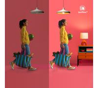 PHILIPS WIZ HERO PORTABLE DESK LAMP 9W 2200-6500K RGB IP20 929002626701 55171800