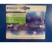 PHILIPS Lámpara Halógena Lineal 240W=300W R7s 230V 4900lm Regulable 118mm