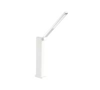 Philips - Lámpara LED blanca de mesa tipo Flexo Philips Amber 5W 4000K Luz blanca fría Regulación gradual carga USB